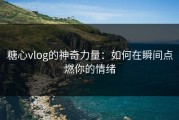 糖心vlog的神奇力量：如何在瞬间点燃你的情绪